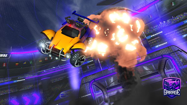 A Rocket League car design from LordTidy1477