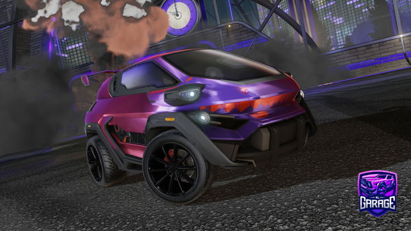 A Rocket League car design from ZACHY_BOY