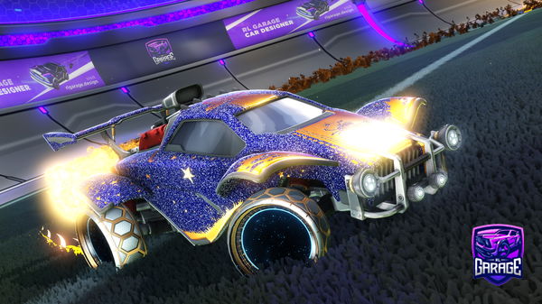 A Rocket League car design from Pie3032