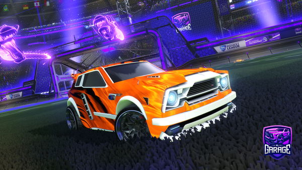 A Rocket League car design from xShortBoy