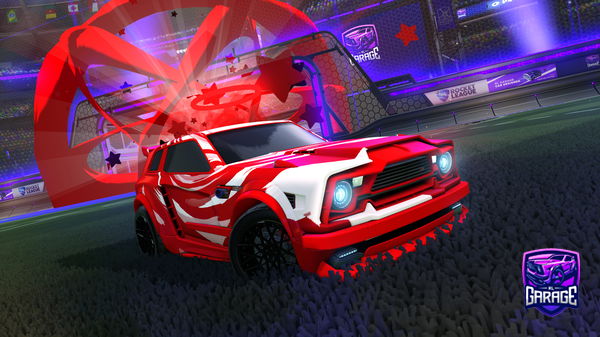 A Rocket League car design from HXnoob