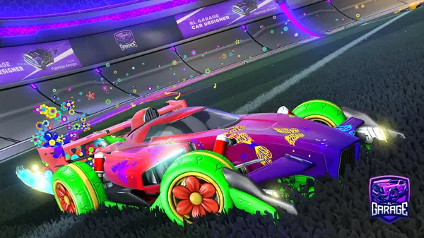 A Rocket League car design from Elr0nd