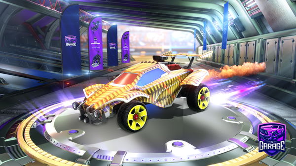 A Rocket League car design from TydeJV