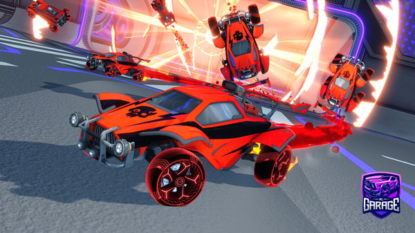 A Rocket League car design from Polarization3