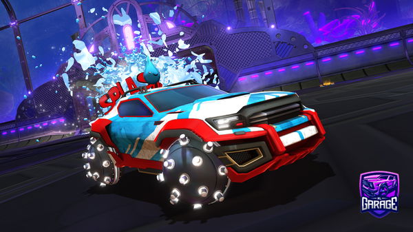 A Rocket League car design from MrRogers143