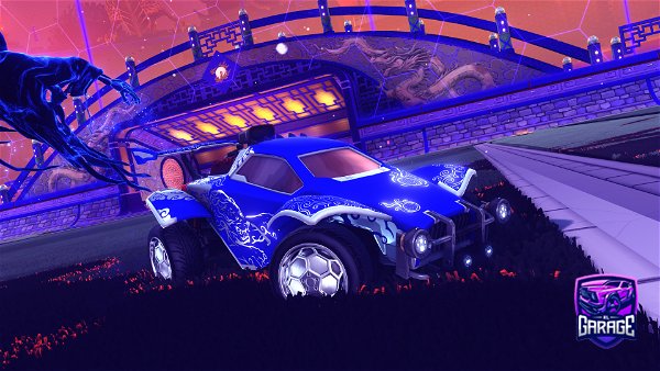 A Rocket League car design from F1F079official