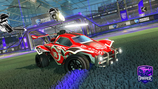 A Rocket League car design from Dudebr0