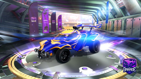 A Rocket League car design from WWWQ999