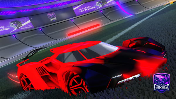 A Rocket League car design from Kerency
