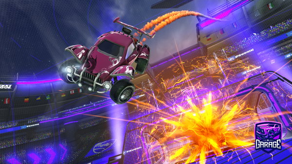 A Rocket League car design from okamiI