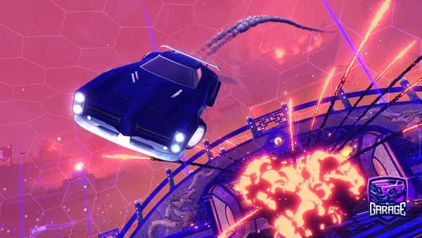 A Rocket League car design from -Zenith-