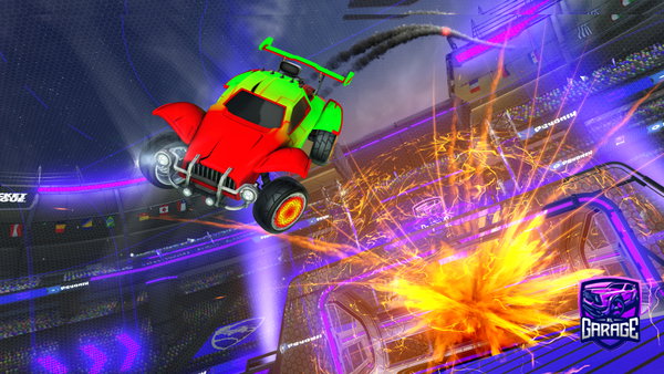 A Rocket League car design from StrawZurc