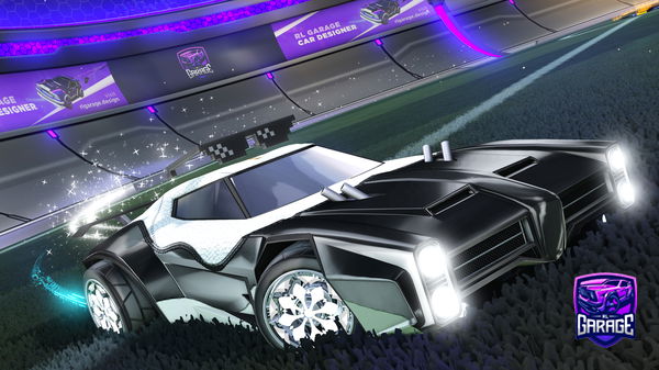 A Rocket League car design from Flixyez