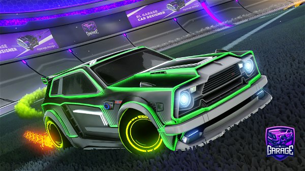 A Rocket League car design from NathanHHHH