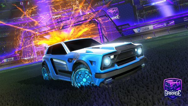 A Rocket League car design from St3_7oo2
