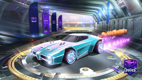 A Rocket League car design from ky123yoyo