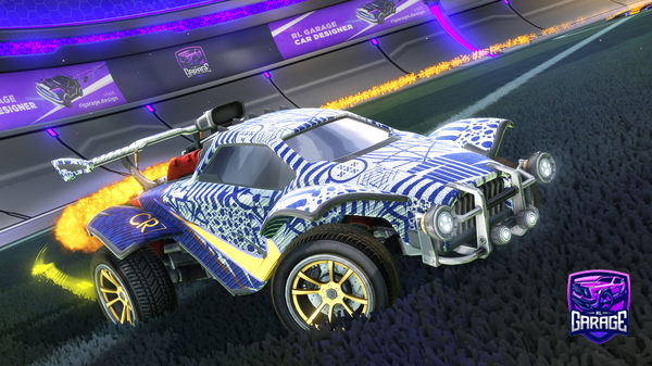 A Rocket League car design from Kliko123