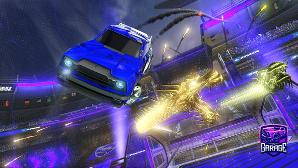 A Rocket League car design from jamhat09