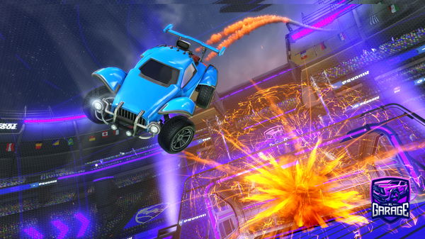 A Rocket League car design from lRwTeN-