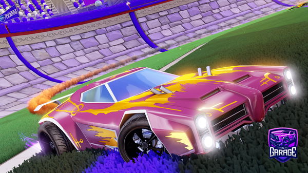 A Rocket League car design from dtbmaxi