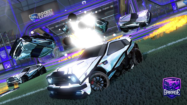 A Rocket League car design from Bleexh