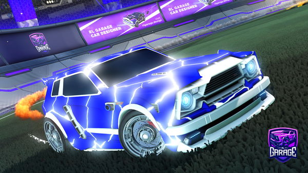 A Rocket League car design from Jordan_easy