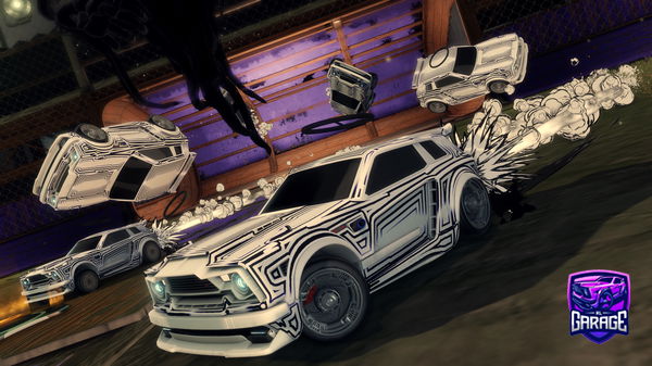 A Rocket League car design from SadbayxX