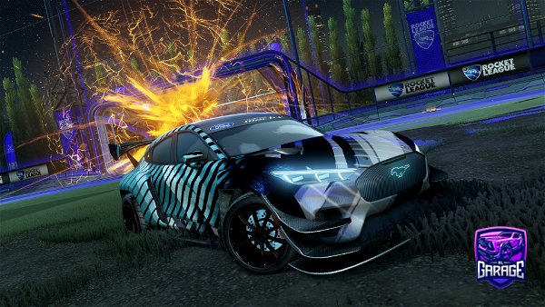 A Rocket League car design from DynamicAxis
