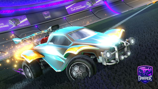 A Rocket League car design from Beweq