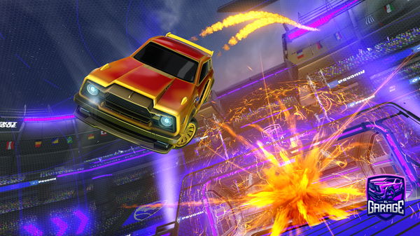 A Rocket League car design from JonnienMorri