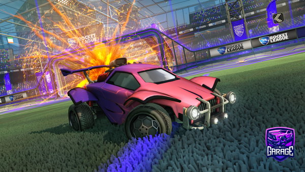 A Rocket League car design from culvr