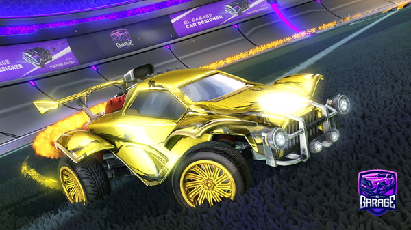 A Rocket League car design from Wil-z09