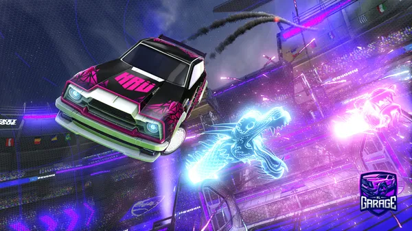 A Rocket League car design from Alchxmy