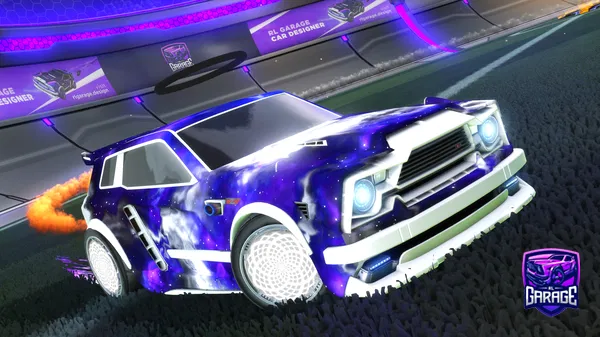 A Rocket League car design from DRCRyzenboyz
