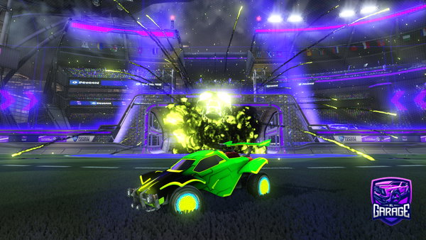 A Rocket League car design from King_Fred