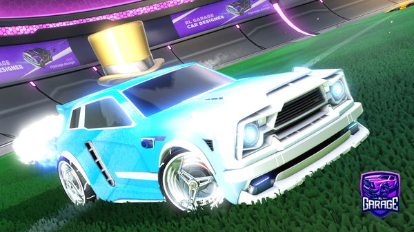 A Rocket League car design from Ninja4