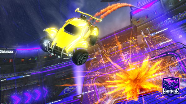 A Rocket League car design from Enrot