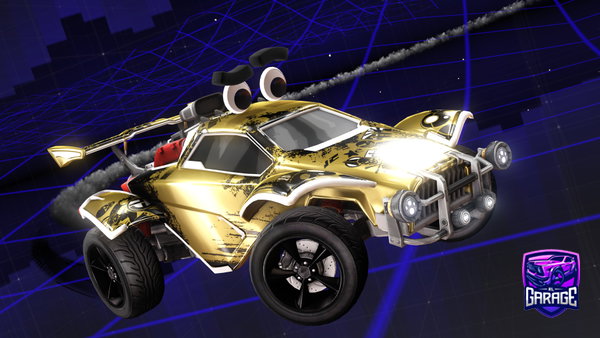 A Rocket League car design from Nowimjustchill