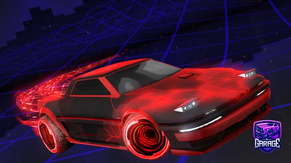 A Rocket League car design from zaddation