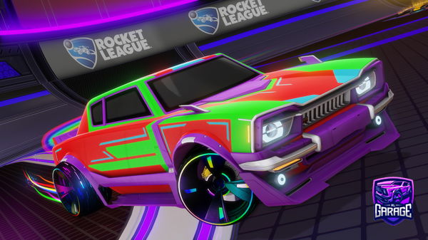 A Rocket League car design from RobotBoi0403