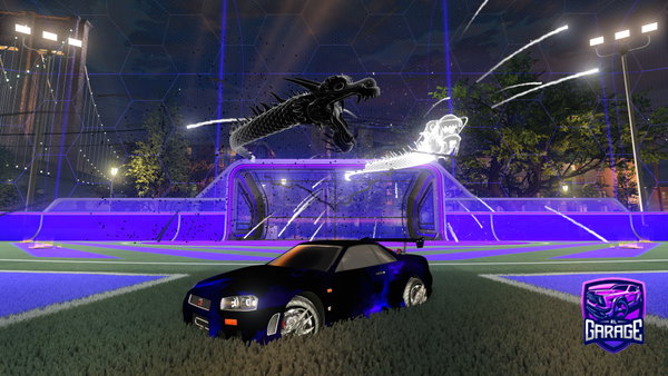 A Rocket League car design from RysiuuSzef