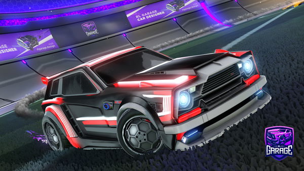 A Rocket League car design from mahouds