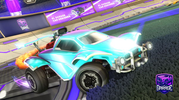 A Rocket League car design from RKOMA_XI