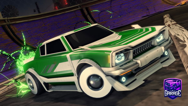 A Rocket League car design from llDeluge