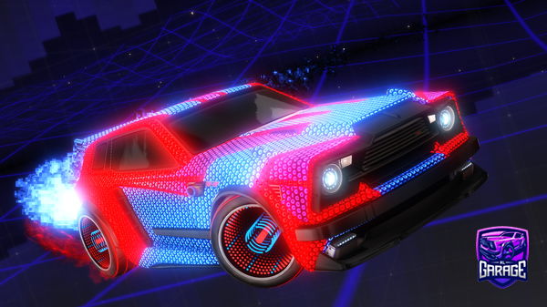 A Rocket League car design from Hyperventilation
