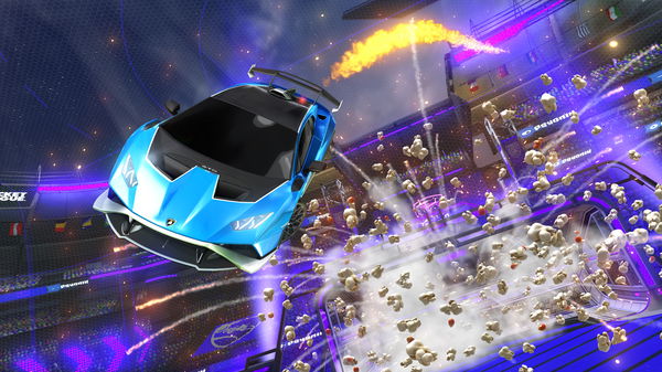 A Rocket League car design from Ivancillopro