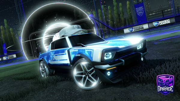 A Rocket League car design from Antagunist