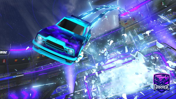 A Rocket League car design from SmugExige