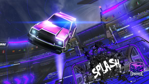 A Rocket League car design from BronzyBV