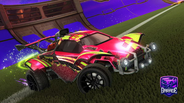 A Rocket League car design from kvneki092